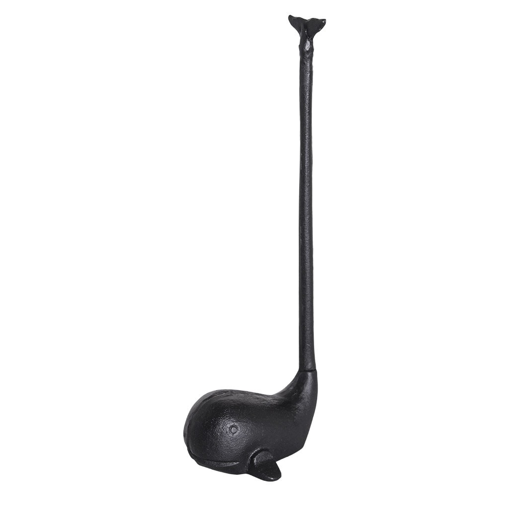 Strömshaga Küchenrollenhalter Wal, schwarz