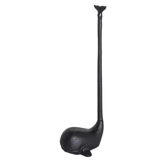 Strömshaga Küchenrollenhalter Wal, schwarz